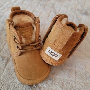 UGG I KEELAN Baby Boots Size 0/1 Infant 0-6 Months Color Brown